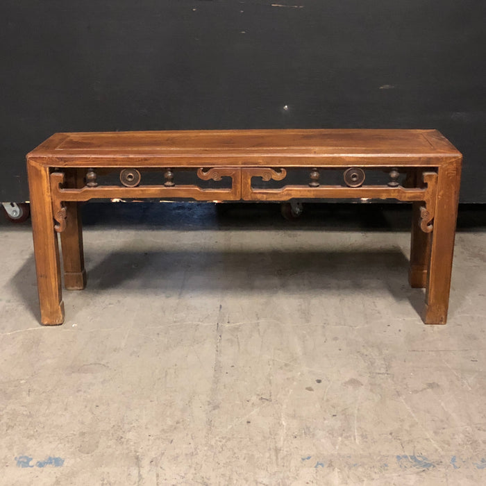 Wooden Asian Design Bench