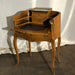 antique writing desk curved