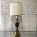 Brass Lamp / Shade 1950's
