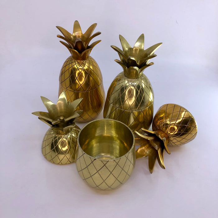Brass Pineapple Cups