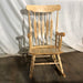 Blonde Rocking Chair  32 x 25 x 43.5H.