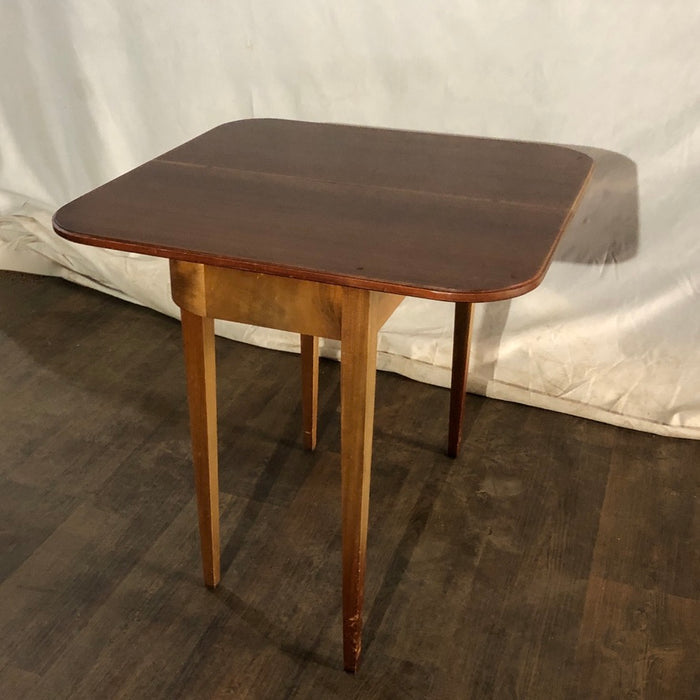 Wooden Side Table, with extending sides.
