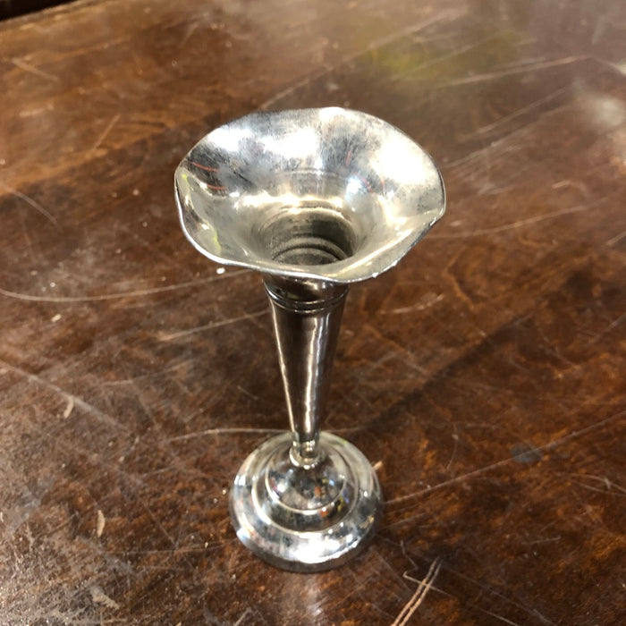 Silver Bud Vase