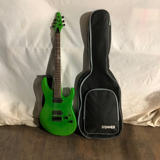 Electric Guitar Green