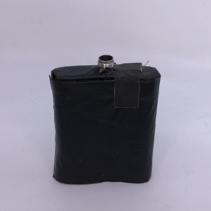 Flask Black Leather