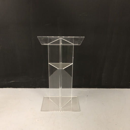 plexiglass podium