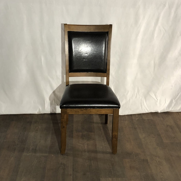 Chair with Leather Seat and Back