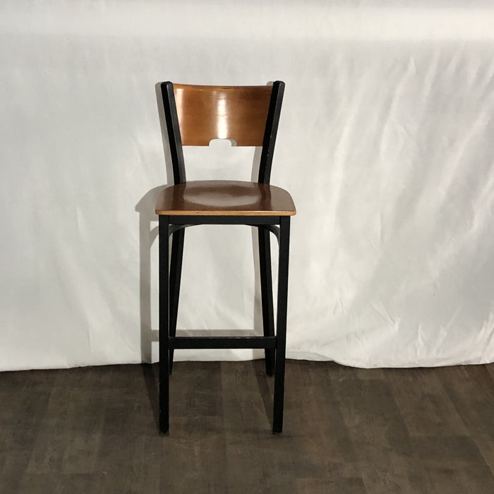 High Stool with Back