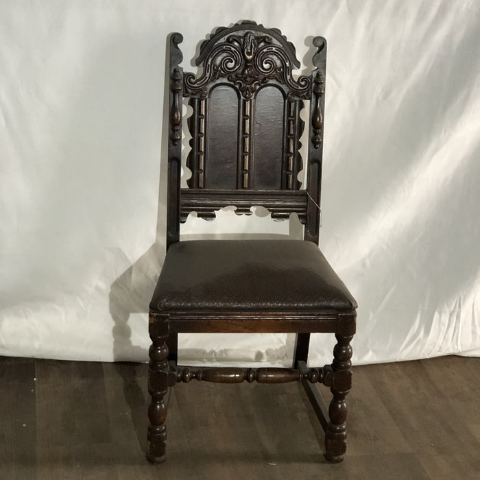 Brown Throne Chair