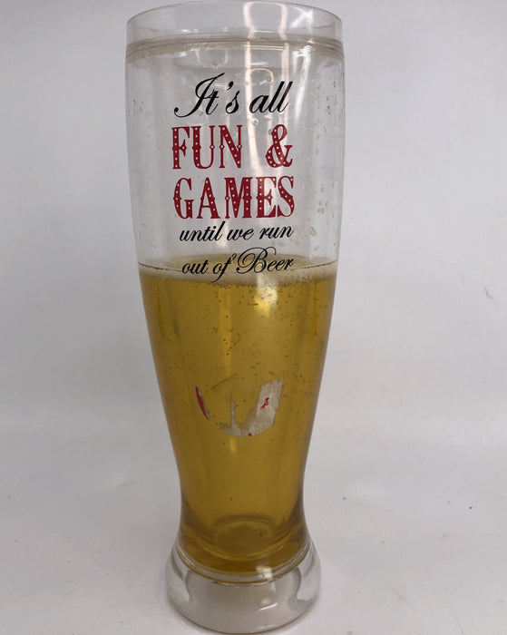 Beer Filled Glass