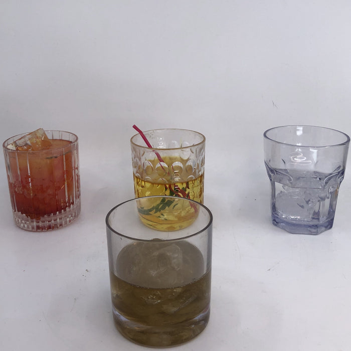 Filled Assorted Tumbler Cocktails