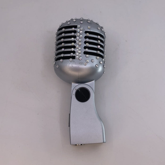 Vintage  Rhinestone Microphone
