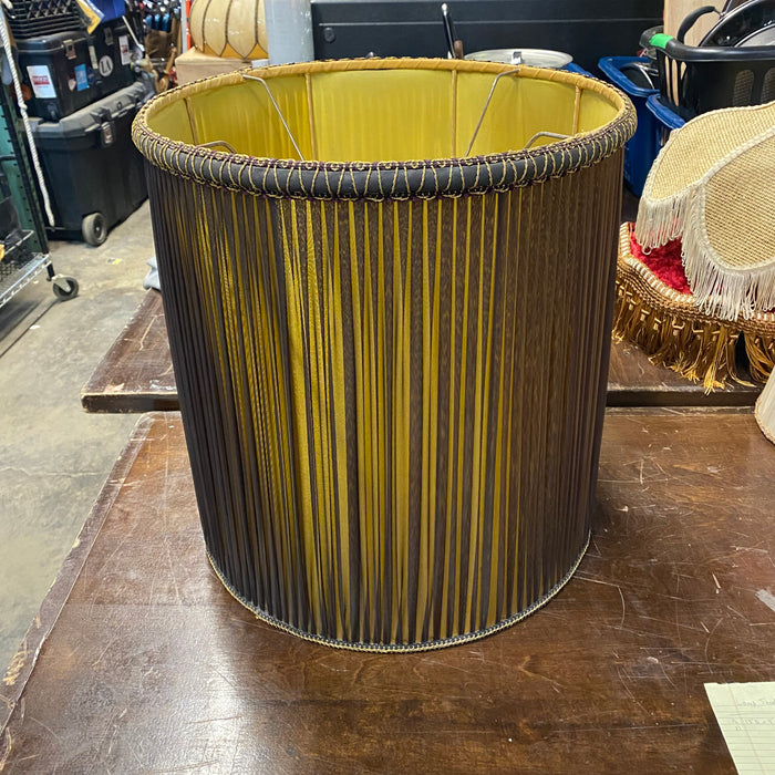 Black and Yellow Lamp Shade