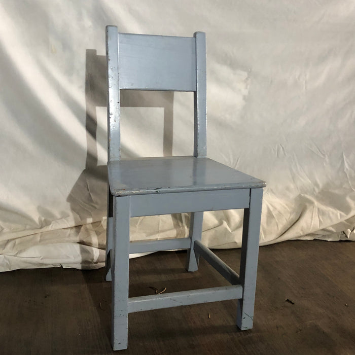 Grey Wooden Chair