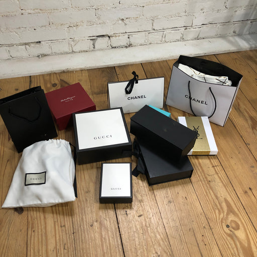 Assorted Designer boxes/bags