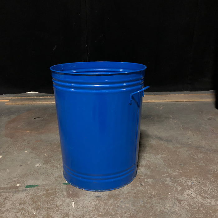 Blue Garbage Cans