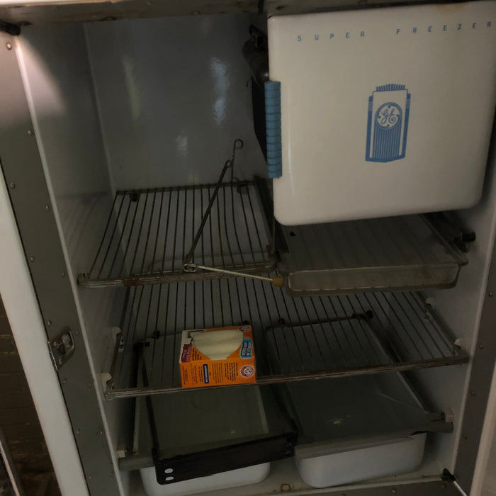 Inside GE Refrigerator