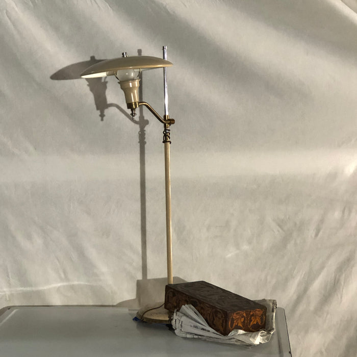 Lamp with Metal Shade/Set Dressing