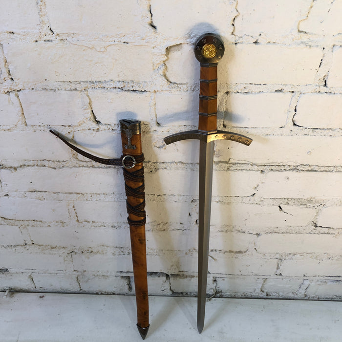 Medieval Short Sword and Scabbard 2