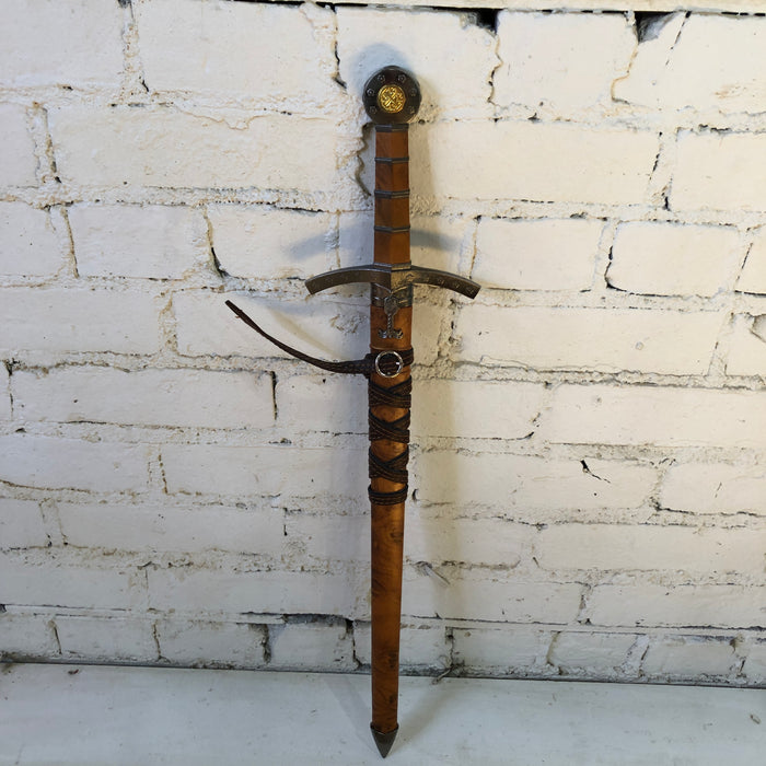 Medieval Short Sword and Scabbard