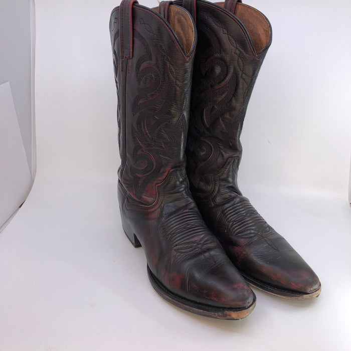 Mens Brown Cowboy Boots 2