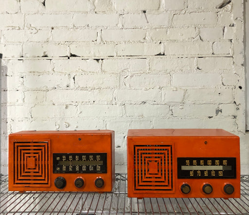 Orange Radio Prop