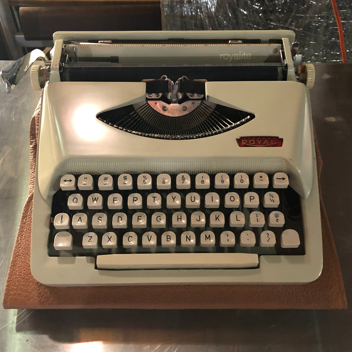 Royal Typewriter with Case