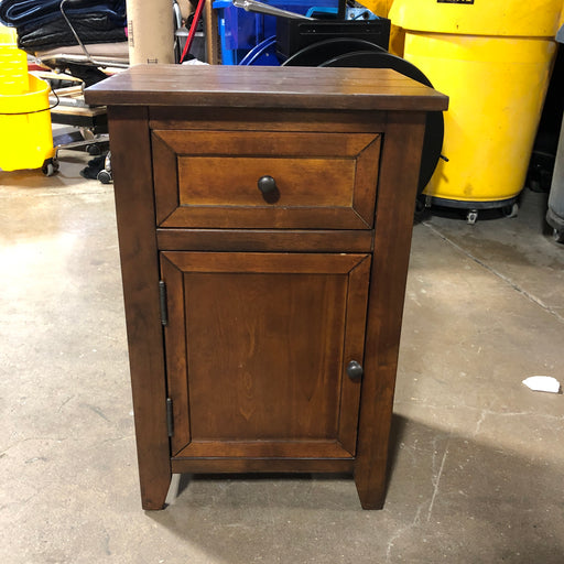Side Table with Cabinet Notebook