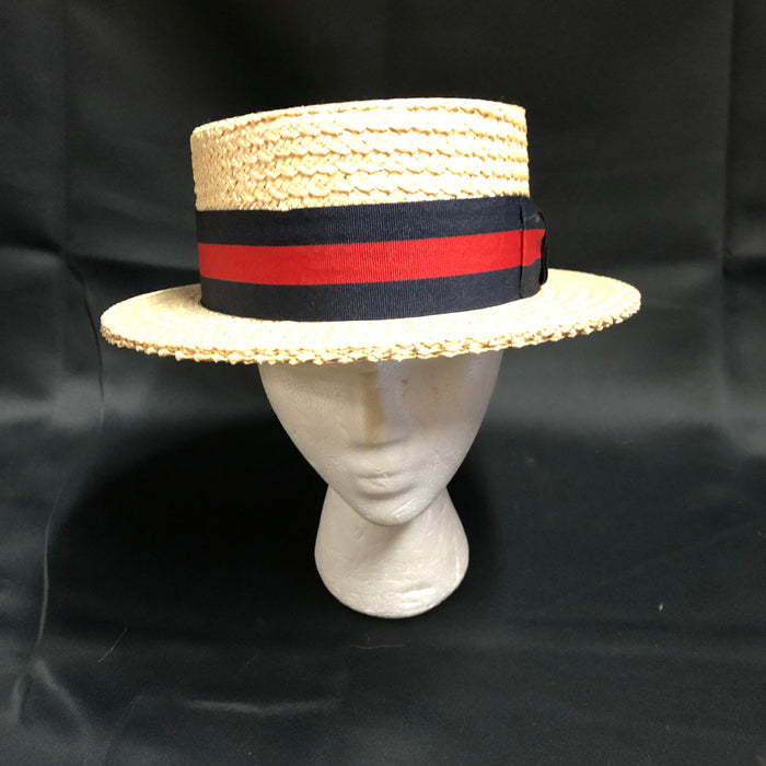 Straw Boater Hat