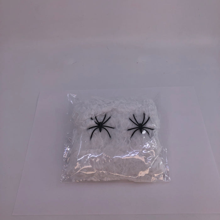 Stretchable Spider Web / 2 Spiders