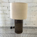 Textured Rope Base Lamp with shade