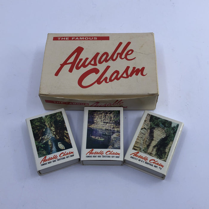 Vintage Ausable Chasm Matchbox