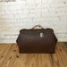 Vintage Brown Leather Travel Bag