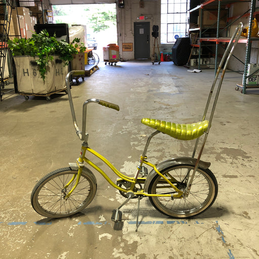 Vintage Green Banana Seat Bicycle