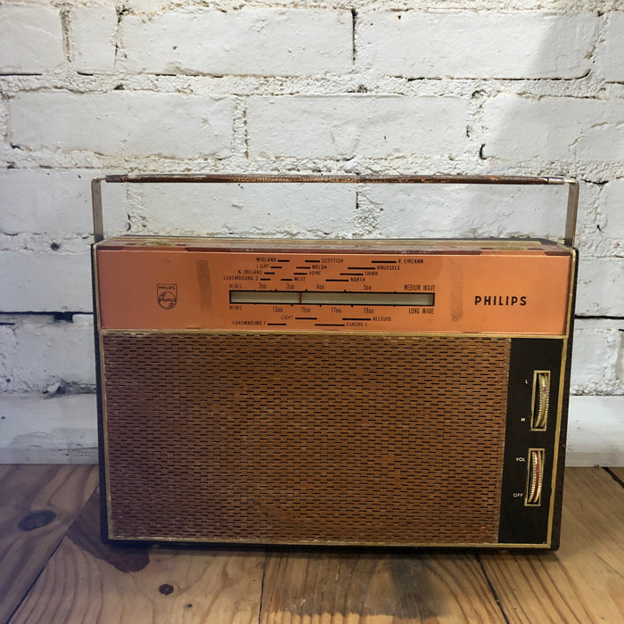Vintage Radio Prop Philip Transistor