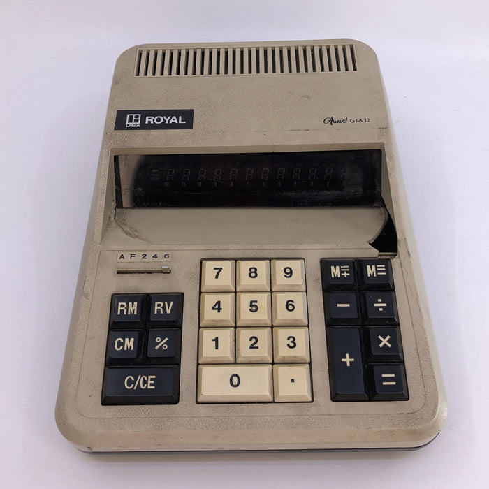 Vintage Desktop Calculator