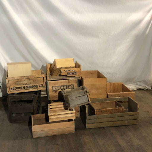 Wooden Crates / Boxes