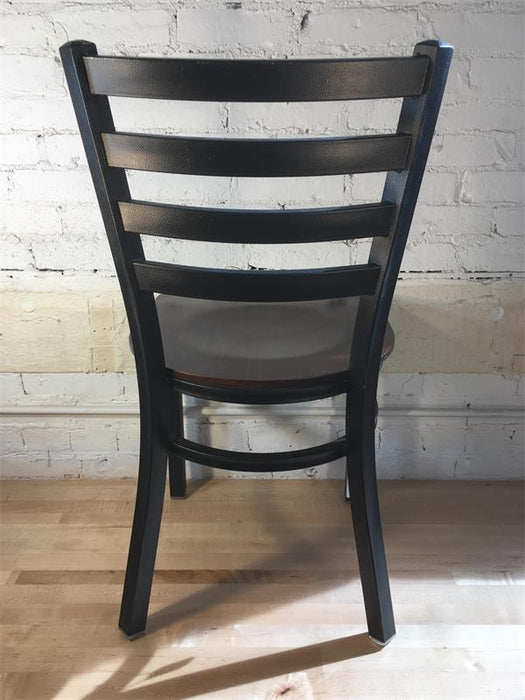 Metal Ladder Back Cafe Chair