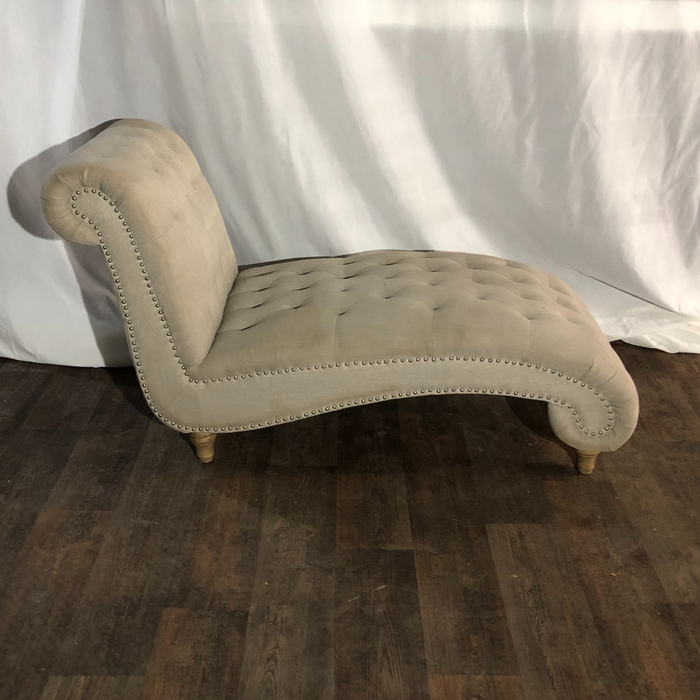 Cream Chaise Lounge