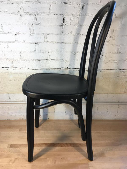 Black Bentwood Chair - Square Seat